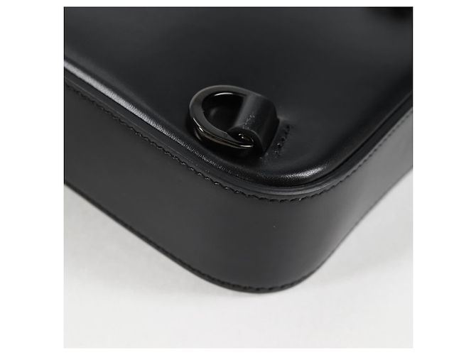 Borsa a mano GUCCI in pelle 2 vie nera 702106 Auth 118849M Nero - vista 18