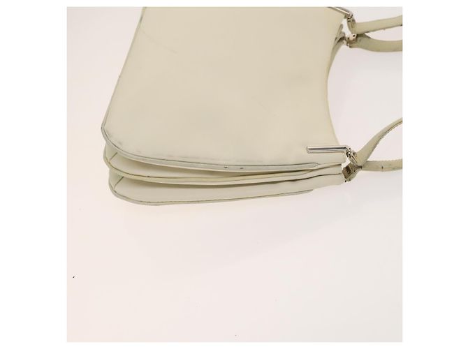 Borsa Gianni Versace Cartier in nylon e pelle 2 pezzi Bordeaux Beige Auth ar13582 - vista 4