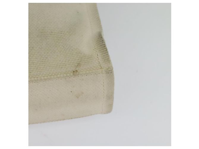 BALLY Crystalia XS Handtasche Canvas 2-Wege Weiß Gold Auth mr1384 Golden - Ansicht 16