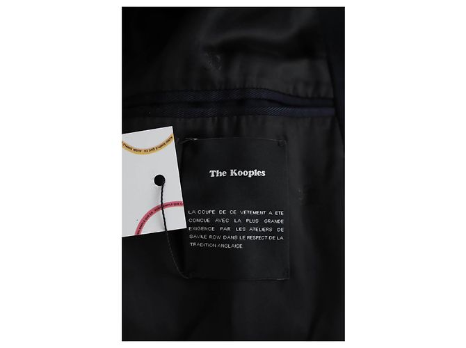 The Kooples Abrigo de algodón negro - Ansicht 5