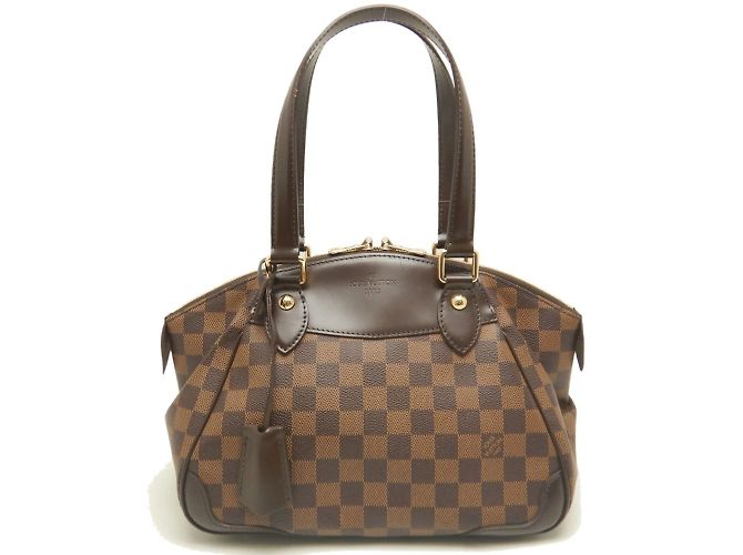 Borsa Louis Vuitton Damier Verona PM Damier ebene - vista 10