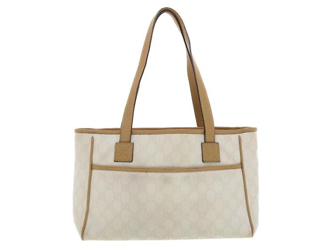 Borsa Gucci in pelle bianca Bianco - vista 2