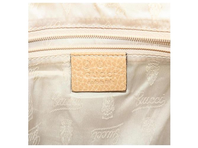 Borsa Gucci in pelle bianca Bianco - vista 3