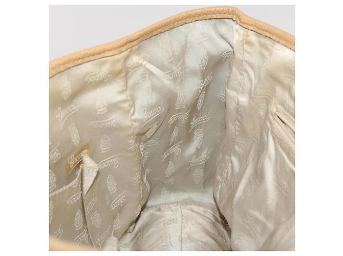 Borsa Gucci in pelle bianca Bianco - vista 5