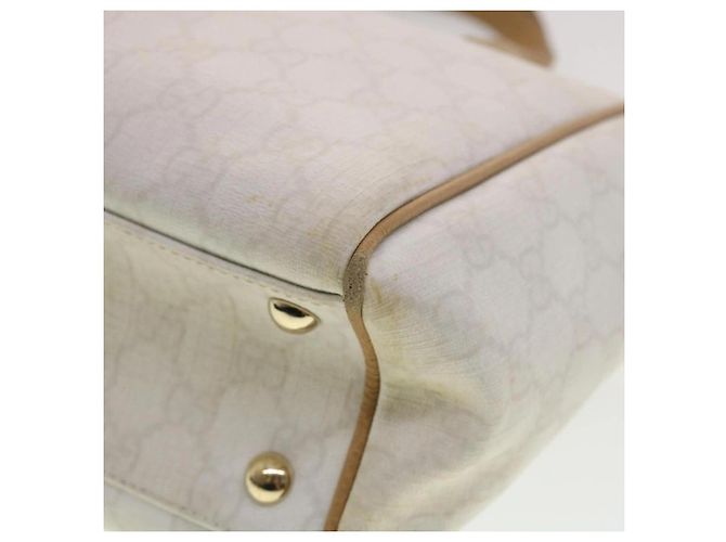 Borsa Gucci in pelle bianca Bianco - vista 7