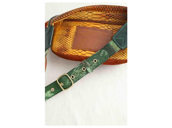 Claris Virot Marsupio in pelle marrone - vista 4