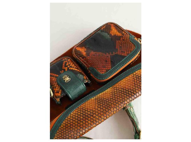 Claris Virot Marsupio in pelle marrone - vista 6