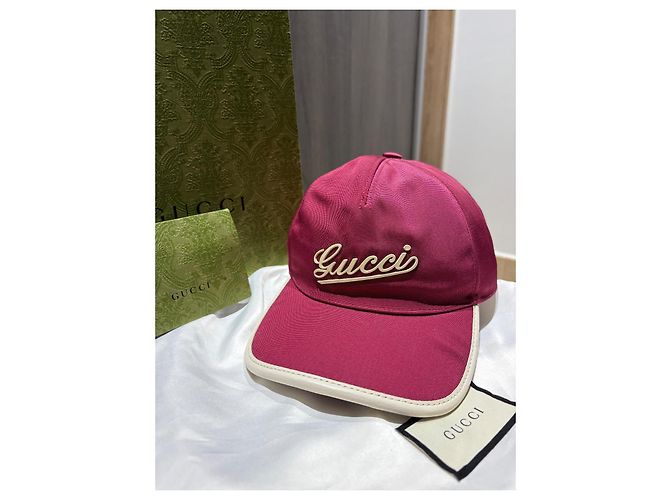Marmont Gorra Gucci Parana Burdeos Blanco - vista 2