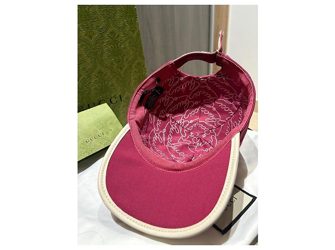 Marmont Gorra Gucci Parana Burdeos Blanco - vista 7