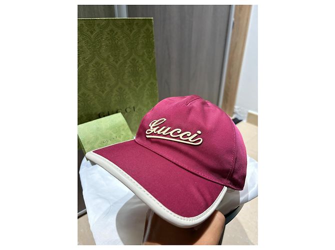 Marmont Gorra Gucci Parana Burdeos Blanco - vista 9