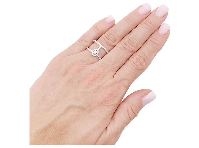 Messika Ring, "Glam'Azone", Weißgold, Diamanten. - Ansicht 5