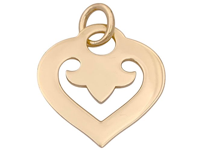 O.J. Perrin Pendentif O.J.Perrin, "Coeur Légendes", or jaune. - Ansicht 2
