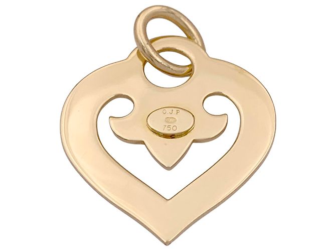 O.J. Perrin Pendentif O.J.Perrin, "Coeur Légendes", or jaune. - Ansicht 4