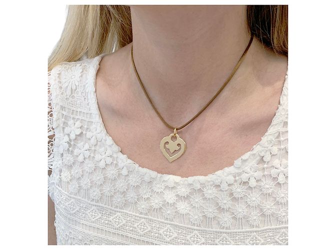 O.J. Perrin Pendentif O.J.Perrin, "Coeur Légendes", or jaune. - Ansicht 5