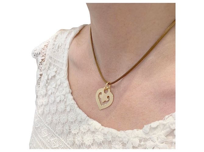 O.J. Perrin Pendentif O.J.Perrin, "Coeur Légendes", or jaune. - Ansicht 6