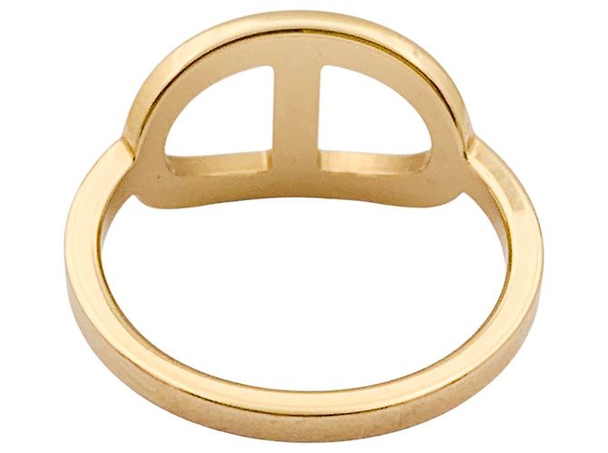 Chaîne d'ancre Hermès-Ring, 'Ankerkette Kontur', Roségold, Diamanten. - Ansicht 3
