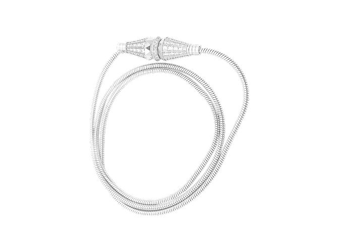 Bracciale Boucheron 'Jack de Boucheron' in oro bianco, diamanti. - vista 3