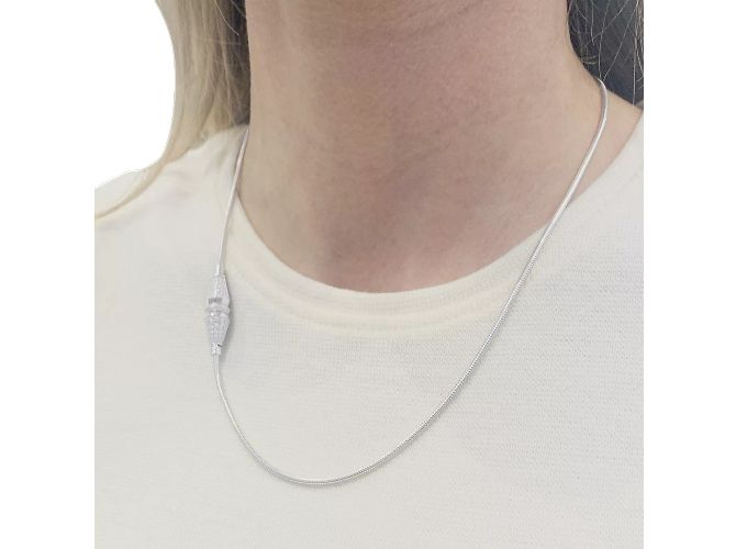 Bracciale Boucheron 'Jack de Boucheron' in oro bianco, diamanti. - vista 5