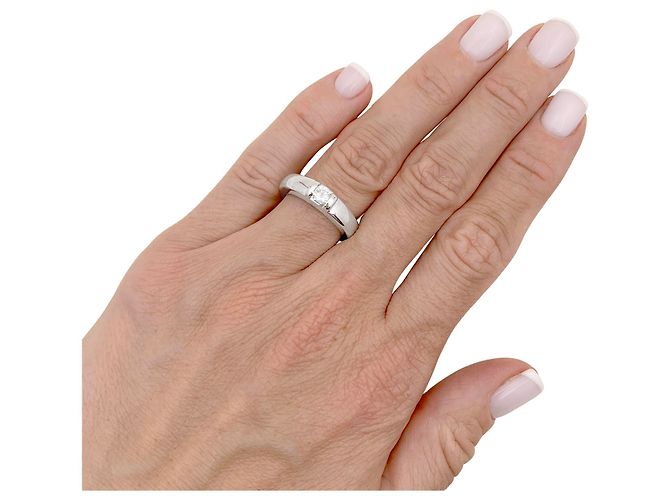 Chaumet-Ring, "Gioia", Weißgold, Diamant. - Ansicht 4