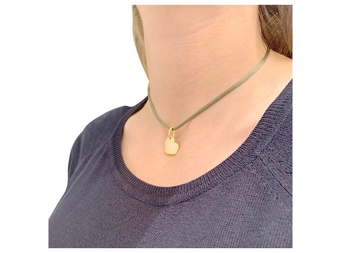 Pendente Pomellato, 'Cuore', in oro rosa e giallo. - vista 4