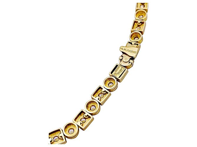 Collana Lalaounis, 'Bizantino', in oro giallo e diamanti. - vista 4