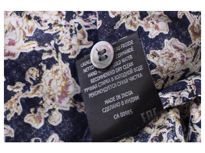 Tuta stampata floreale Vasco di Isabel Marant Étoile in cotone multicolore - vista 14