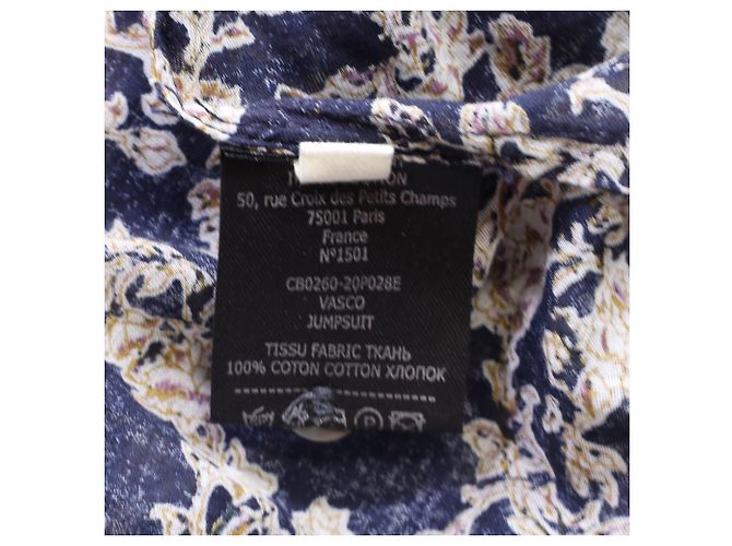 Tuta stampata floreale Vasco di Isabel Marant Étoile in cotone multicolore - vista 6