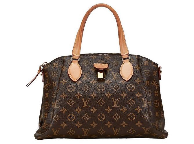Louis Vuitton RIVOLI MM Monogram 2-Wege-Tasche Braun - Ansicht 2