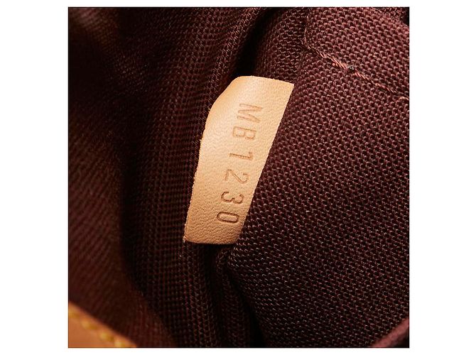 Louis Vuitton RIVOLI MM Monogram 2-Wege-Tasche Braun - Ansicht 9