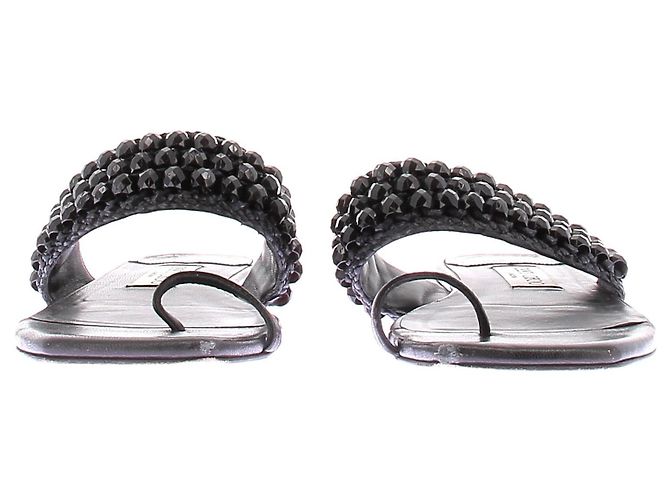 Jimmy Choo Sandali neri "Amoure" Nero - vista 4