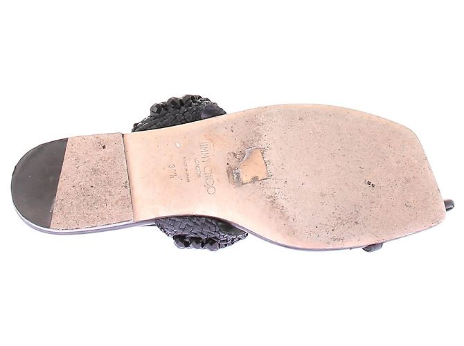 Jimmy Choo Sandali neri "Amoure" Nero - vista 7