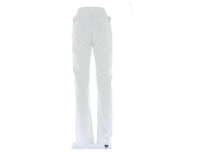 Jeans dritti bianchi Apc Bianco - vista 2