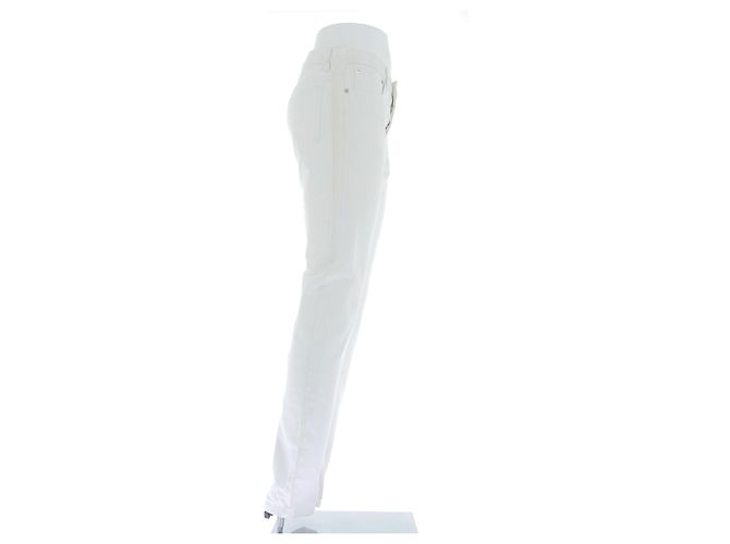 Jeans dritti bianchi Apc Bianco - vista 3