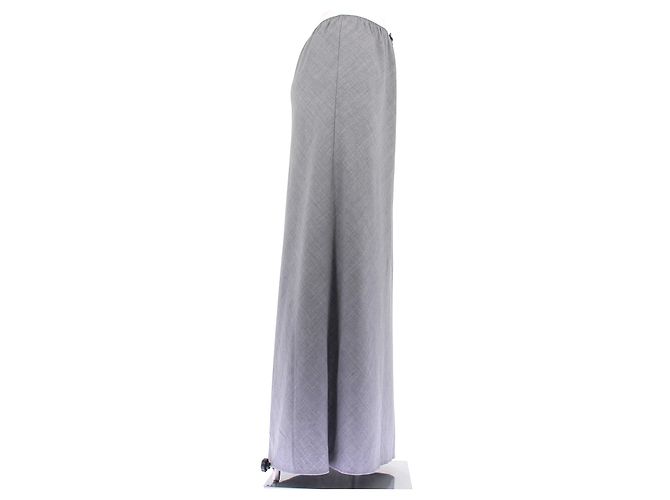 Autre Marque Falda larga gris VIKTORIACHAN - vista 3