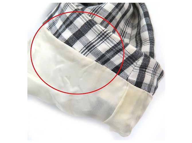 & Other Stories COMME des GARCONS Check Pattern Jacket Black White - view 8