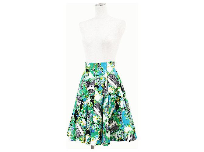Falda de algodón Mademoiselle Dior de Christian Dior Multicolor - vista 2