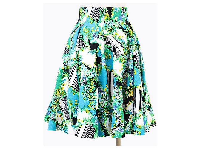 Falda de algodón Mademoiselle Dior de Christian Dior Multicolor - vista 8