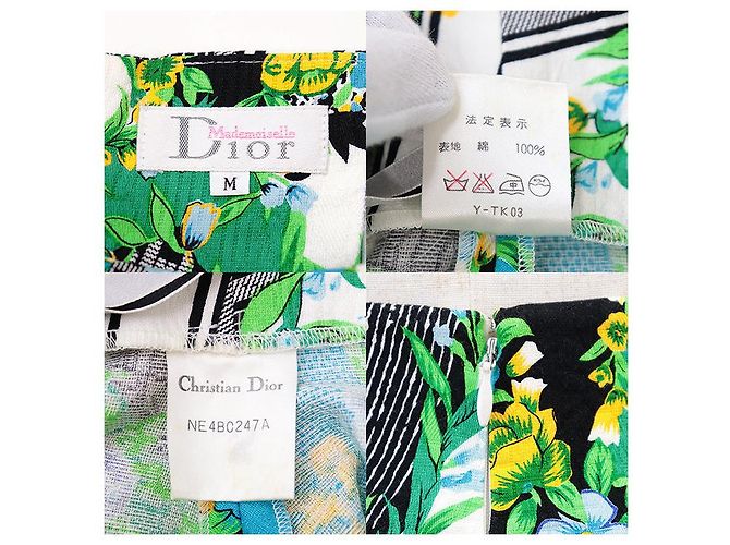 Falda de algodón Mademoiselle Dior de Christian Dior Multicolor - vista 9