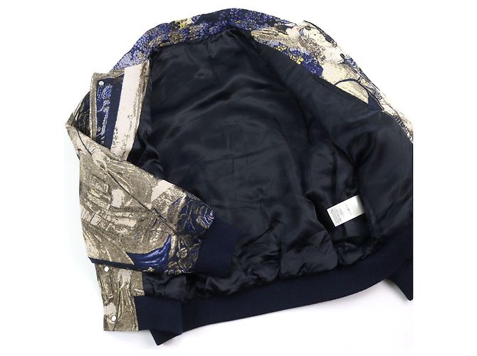 Chaqueta bomber bordada con logo de Louis Vuitton Multicolor - vista 3