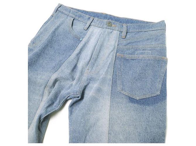 & Other Stories Danke Schon Remake Denim Pants L Indigo - view 3