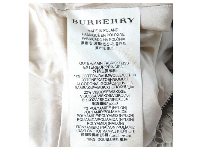 Burberry Spitzenkleid ohne Ärmel hellbeige - Ansicht 6