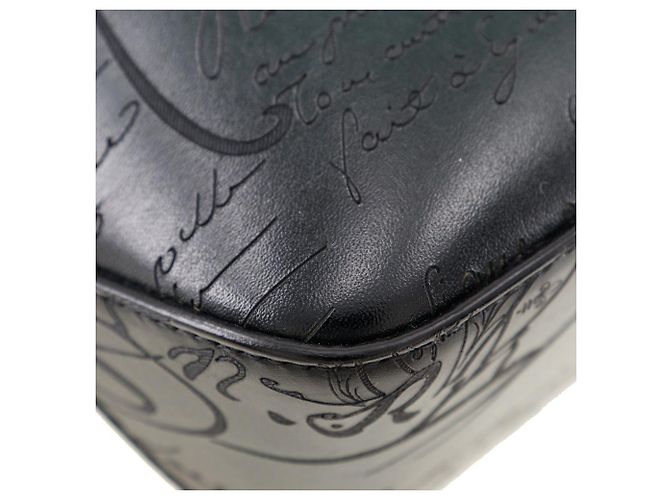 Borsa in pelle Berluti 2WAY verde - vista 4