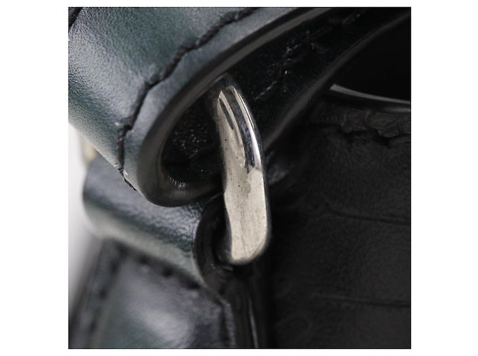 Borsa in pelle Berluti 2WAY verde - vista 7