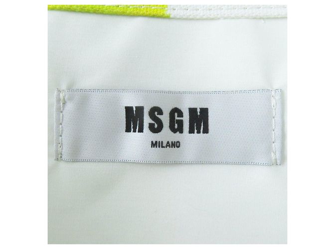 & Other Stories MSGM Logo Gingham Check Tragetasche Hellgrün - Ansicht 9