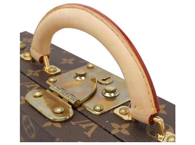 Louis Vuitton Monogram Schmuckkästchen Braun Bronze - Ansicht 4