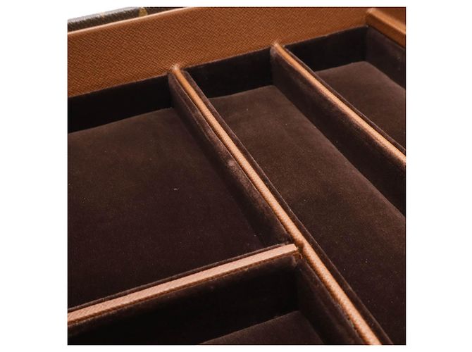 Louis Vuitton Monogram Schmuckkästchen Braun Bronze - Ansicht 8