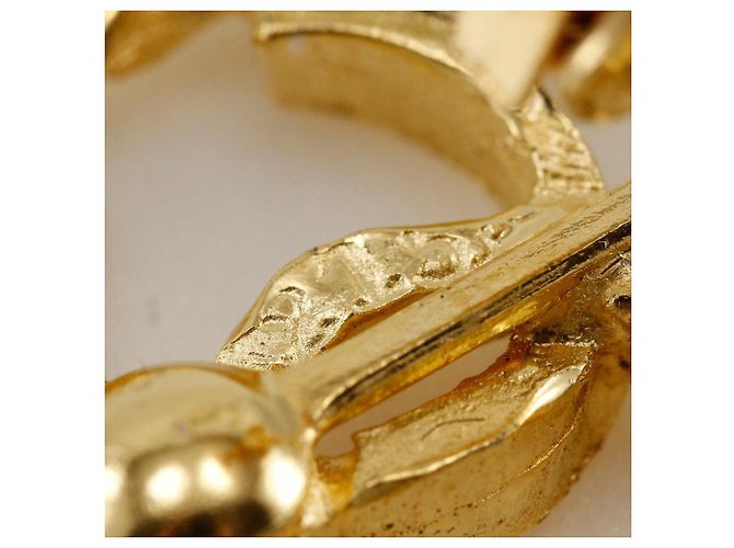 Orecchini Chanel Coco placcati in oro D'oro - vista 7