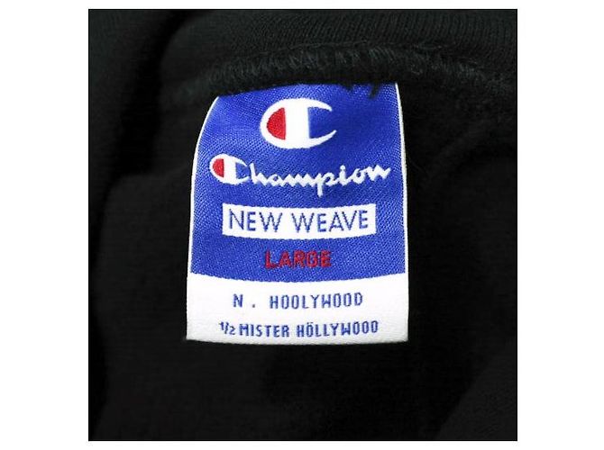 Autre Marque N.HOOLYWOOD × Champion SUDADERA CON CUELLO ALTO Sudadera De Mezcla De Algodón Negro - vista 6