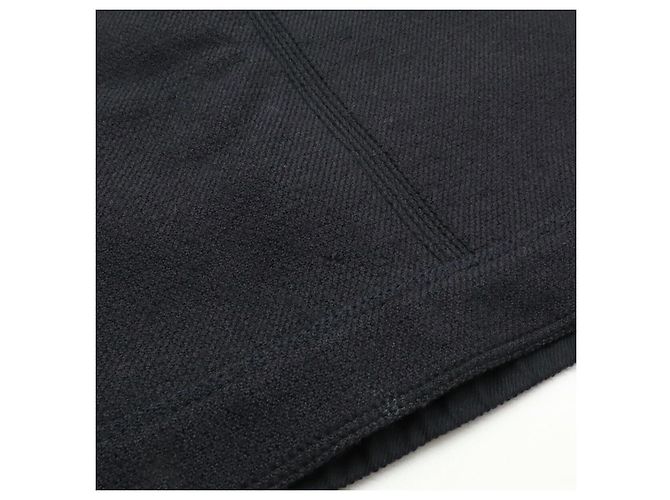 Louis Vuitton Monogram Woll-Mohair Kleid Blau Marineblau - Ansicht 7