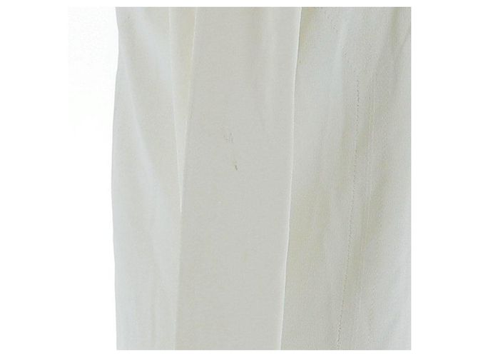 Christian Dior Cardigan blanc avec de la dentelle Beige - vue 7